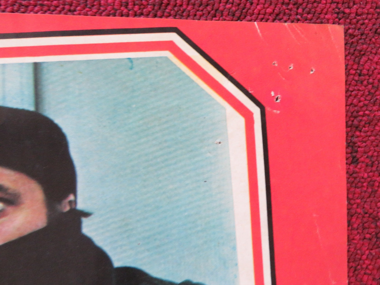 THE BLUE EYED BANDIT - B ITALIAN FOTOBUSTER POSTER FOLDED FRANCO NERO 1980 Rendezvous Cinema Movie posters