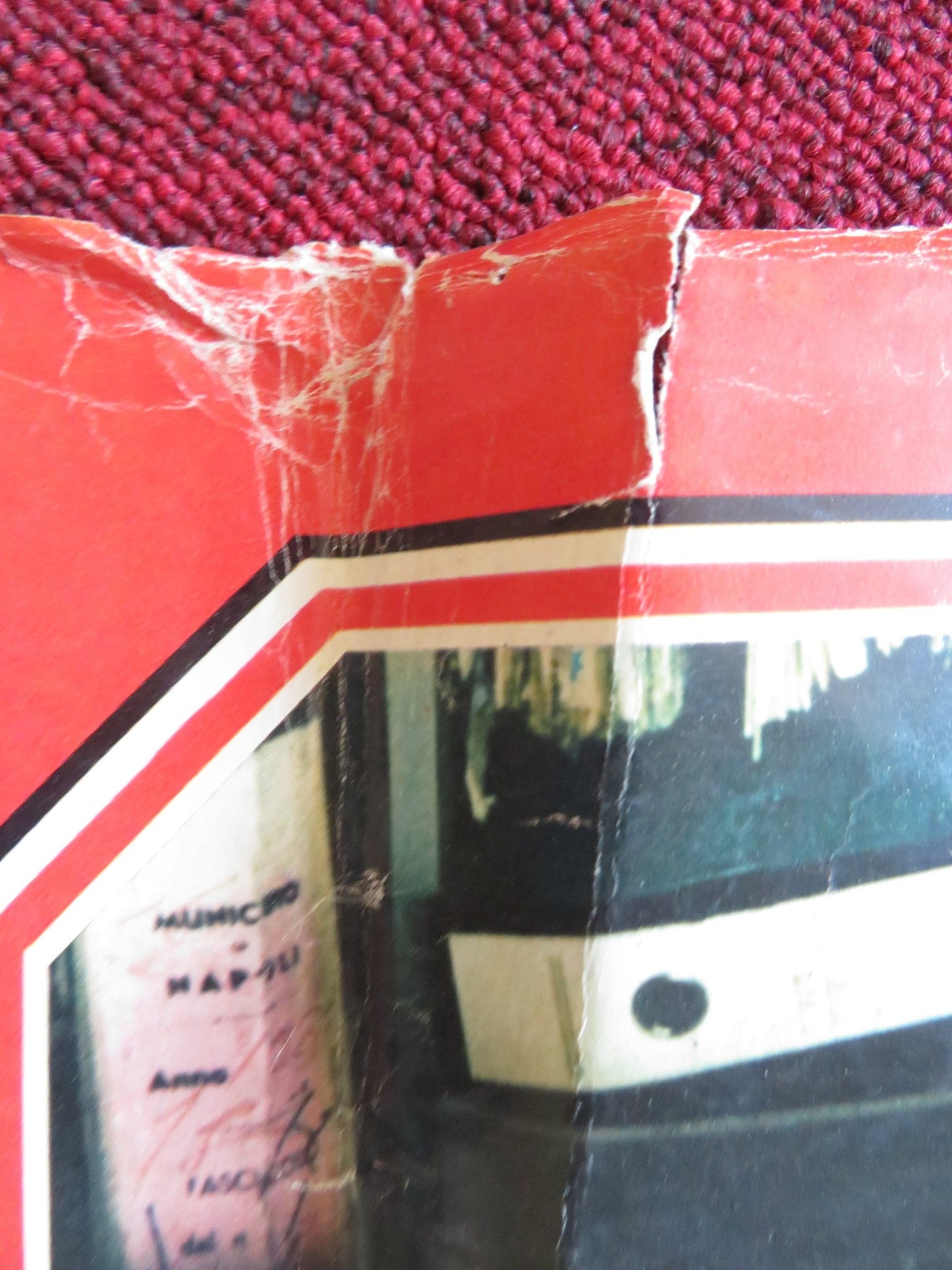 THE BLUE EYED BANDIT - C ITALIAN FOTOBUSTER POSTER FOLDED FRANCO NERO 1980 Rendezvous Cinema Movie posters