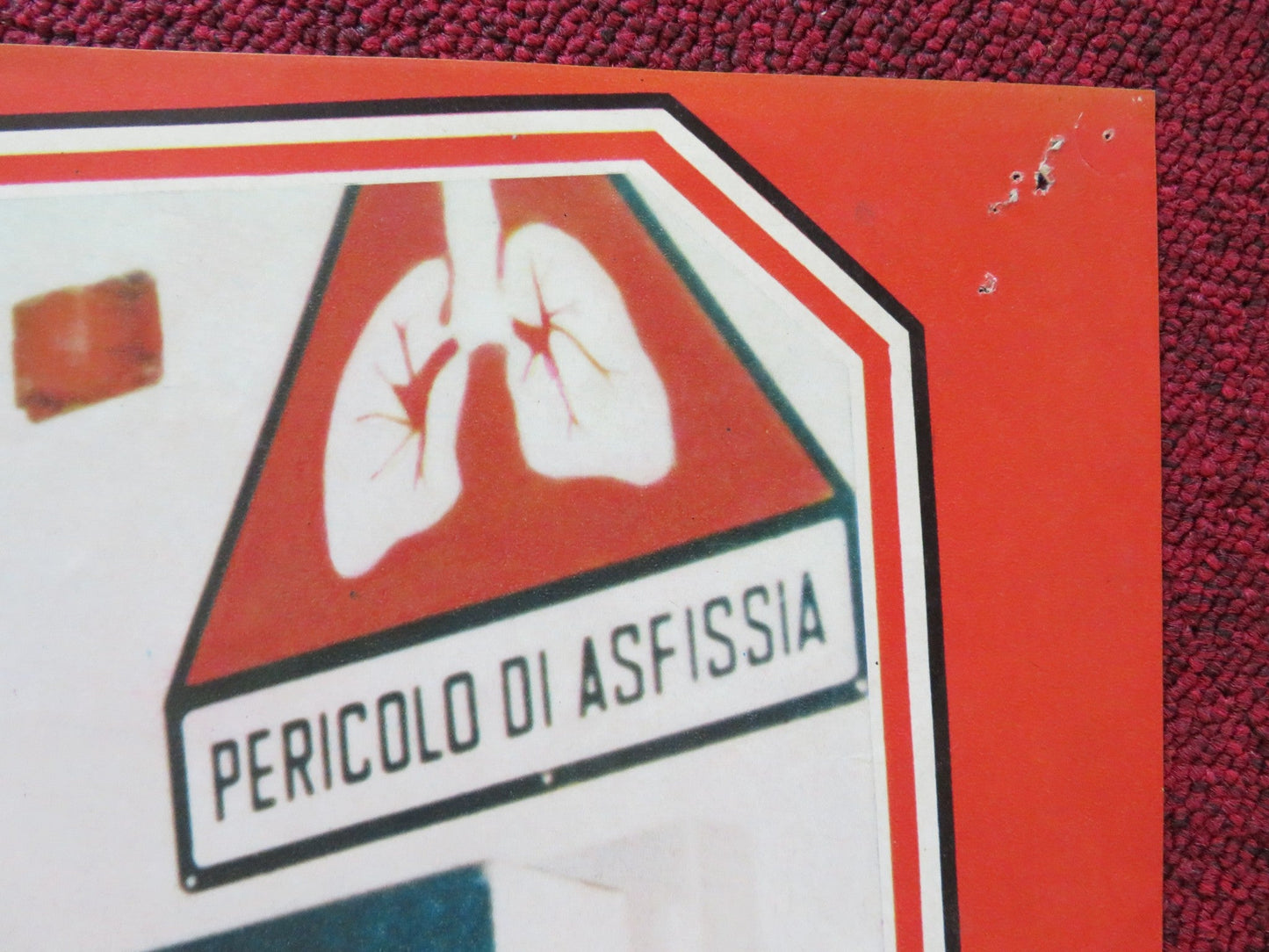 THE BLUE EYED BANDIT - E ITALIAN FOTOBUSTER POSTER FOLDED FRANCO NERO 1980 Rendezvous Cinema Movie posters