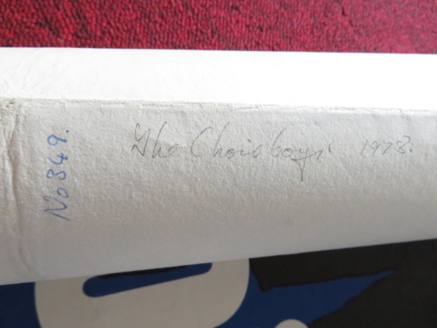 THE CHOIRBOYS UK QUAD ROLLED POSTER CHARLES DUNNING RANDY QUAID 1977 Rendezvous Cinema Movie posters