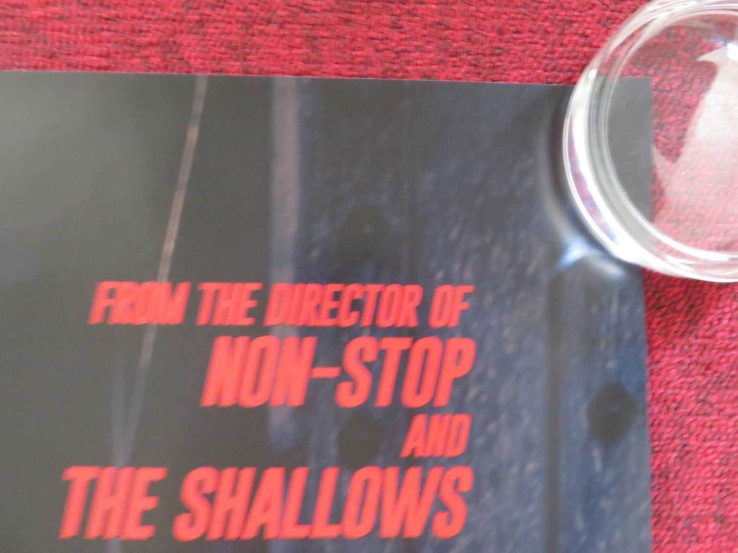 THE COMMUTER UK QUAD ROLLED POSTER LIAM NEESON VERA FARMIGA 2018 Rendezvous Cinema Movie posters