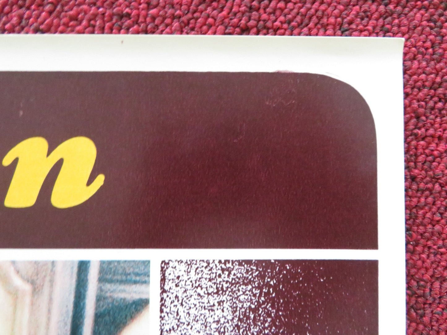 THE COMPETITION - C ITALIAN FOTOBUSTA POSTER RICHARD DREYFUSS AMY IRVING 1980 Rendezvous Cinema Movie posters