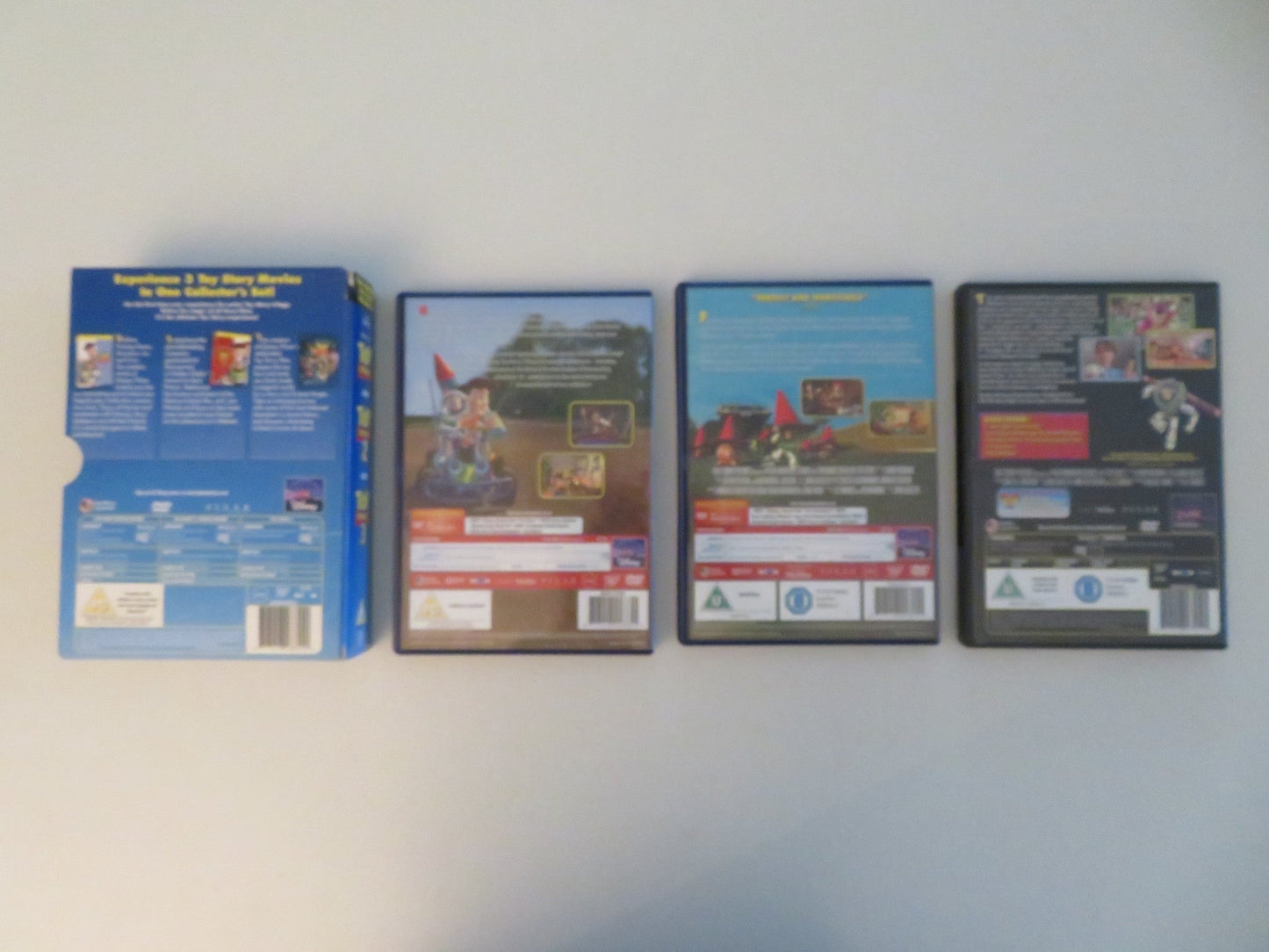 THE COMPLETE TOY STORY COLLECTION (DVD BOXSET) DISNEY TOM HANKS REGION 2 Movie posters