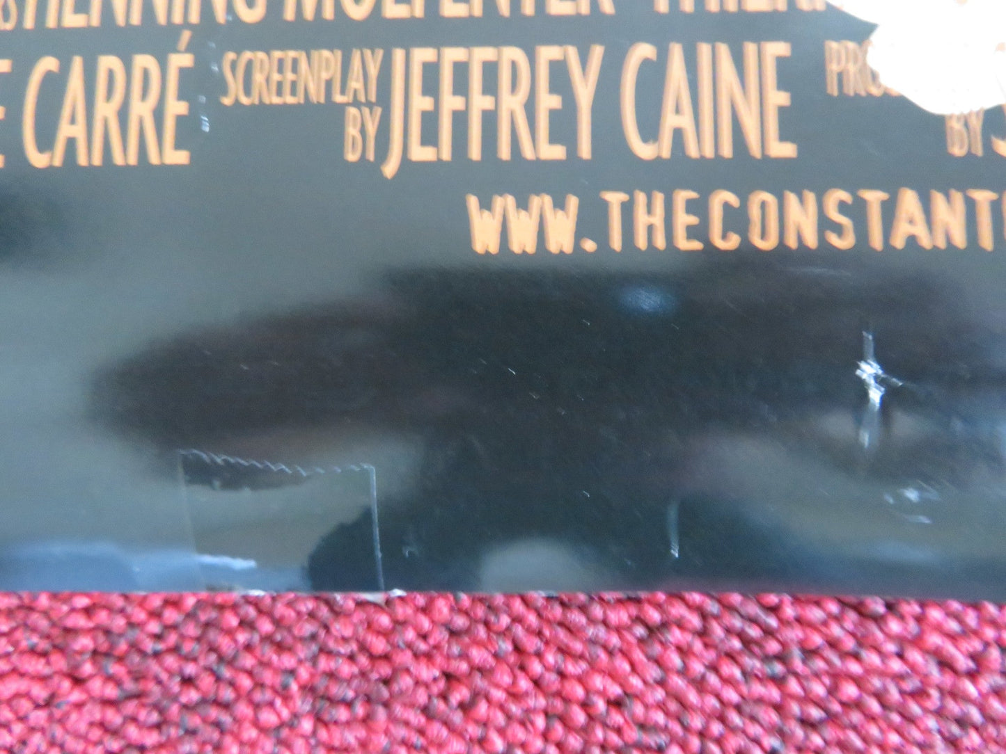 THE CONSTANT GARDENER US ONE SHEET ROLLED POSTER RALPH FIENNES RACHEL WEISZ 2005 Rendezvous Cinema Movie posters