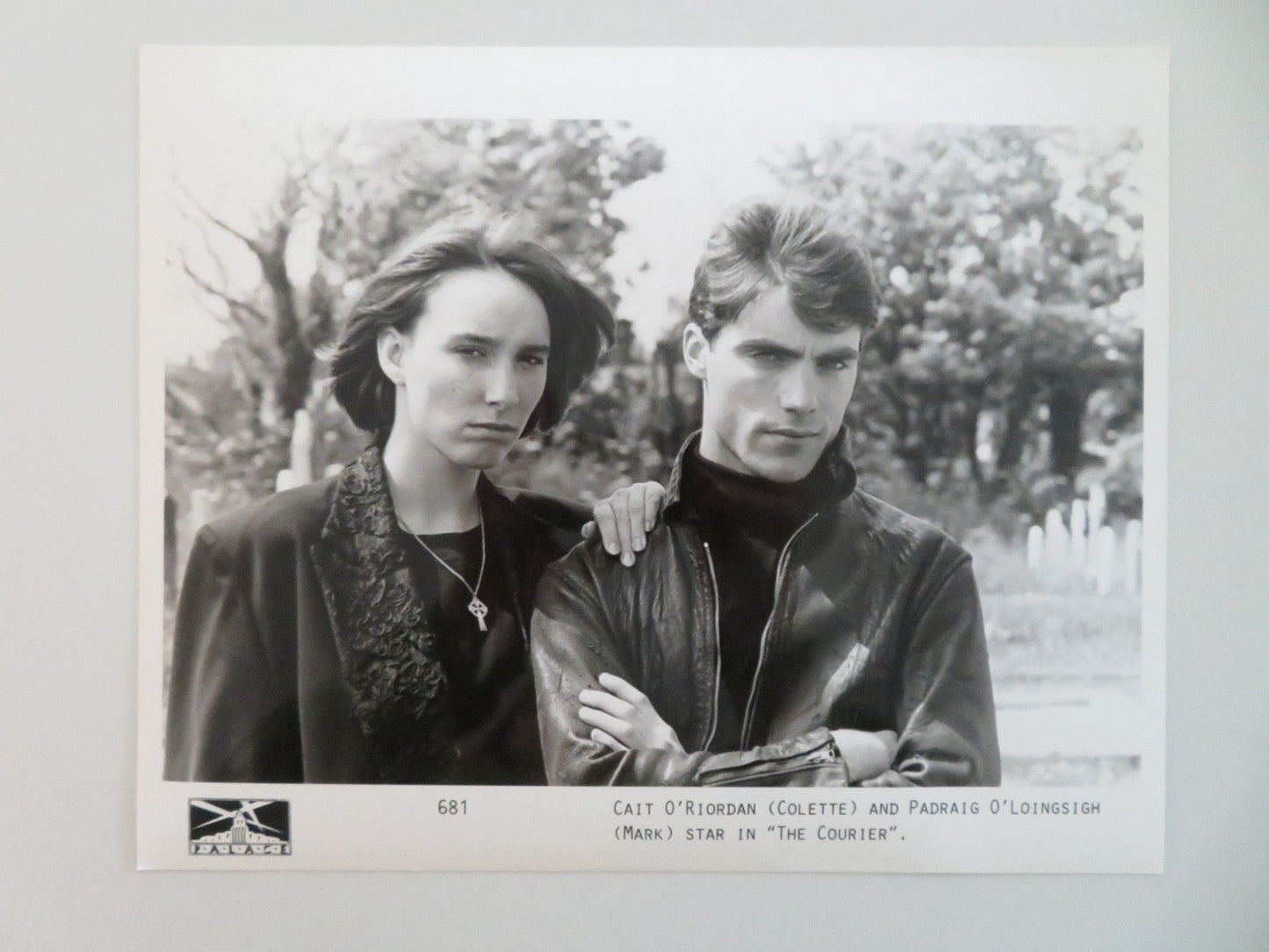 THE COURIER MOVIE STILL PHOTO LOT OF 6 GABRIEL BYRNE PADRAIG O'LOINSIGH 1988 Movie posters