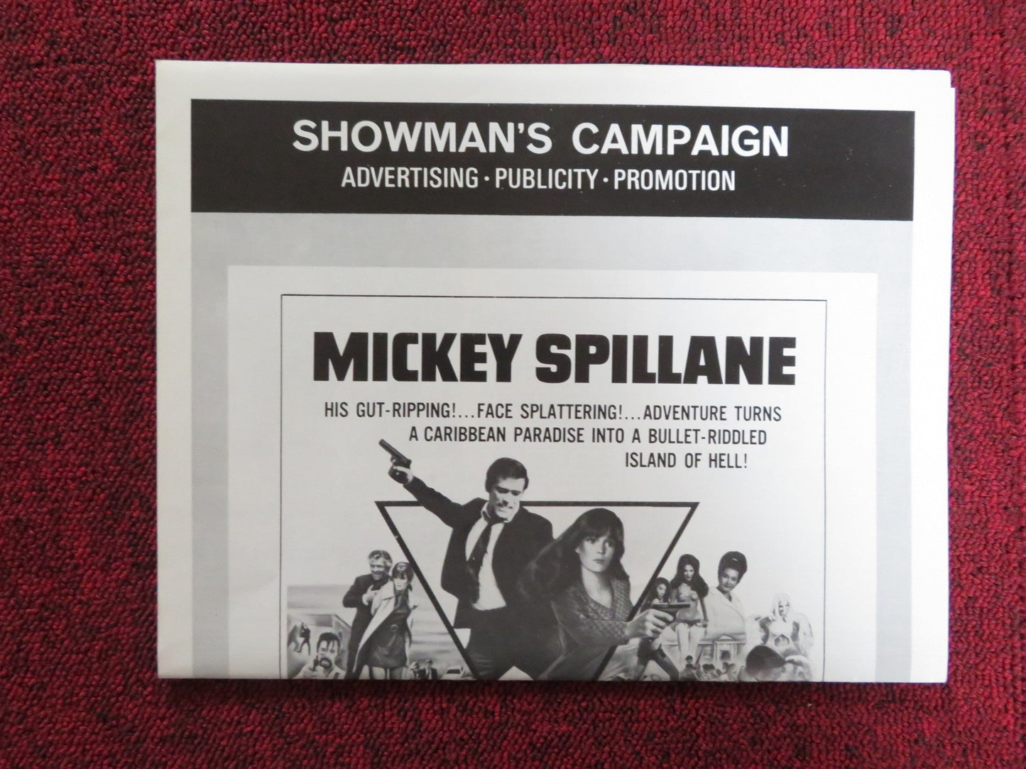 THE DELTA FACTOR UNCUT FOLDED PRESS BOOK YVETTE MIMIEUX CHRISTOPHER GEORGE 1970 Rendezvous Cinema Movie posters