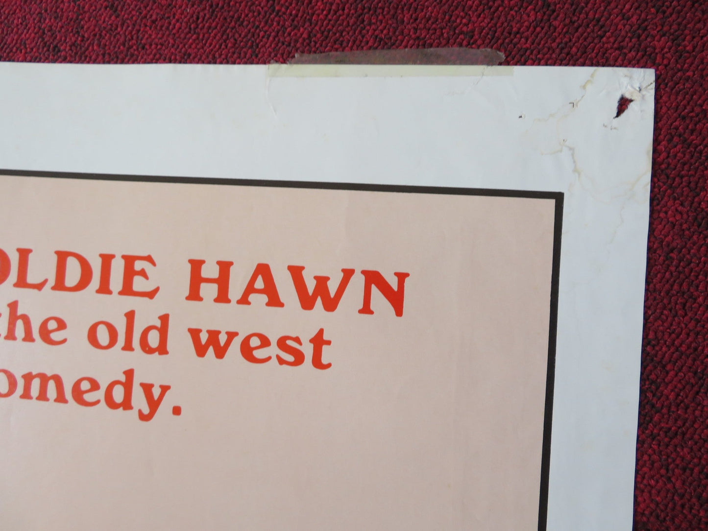 THE DUCHESS AND THE DIRTWATER FOX - STYLE D FOLDED US ONE SHEET POSTER SEGAL 1976 Rendezvous Cinema Movie posters