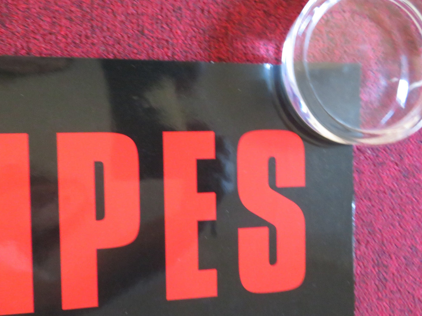 THE FAN - B US ONE SHEET ROLLED POSTER ROBERT DE NIRO WESLEY SNIPES 1996 Rendezvous Cinema Movie posters