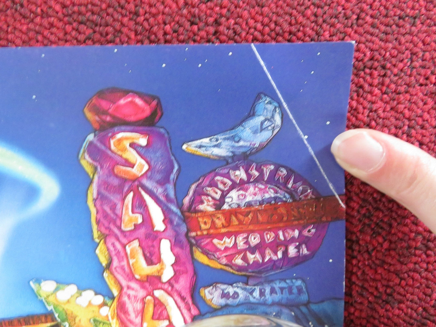 THE FLINTSTONES IN VIVA ROCK VEGAS UK MINI QUAD POSTER MARK ADDY S. BALDWIN 2000 Rendezvous Cinema Movie posters