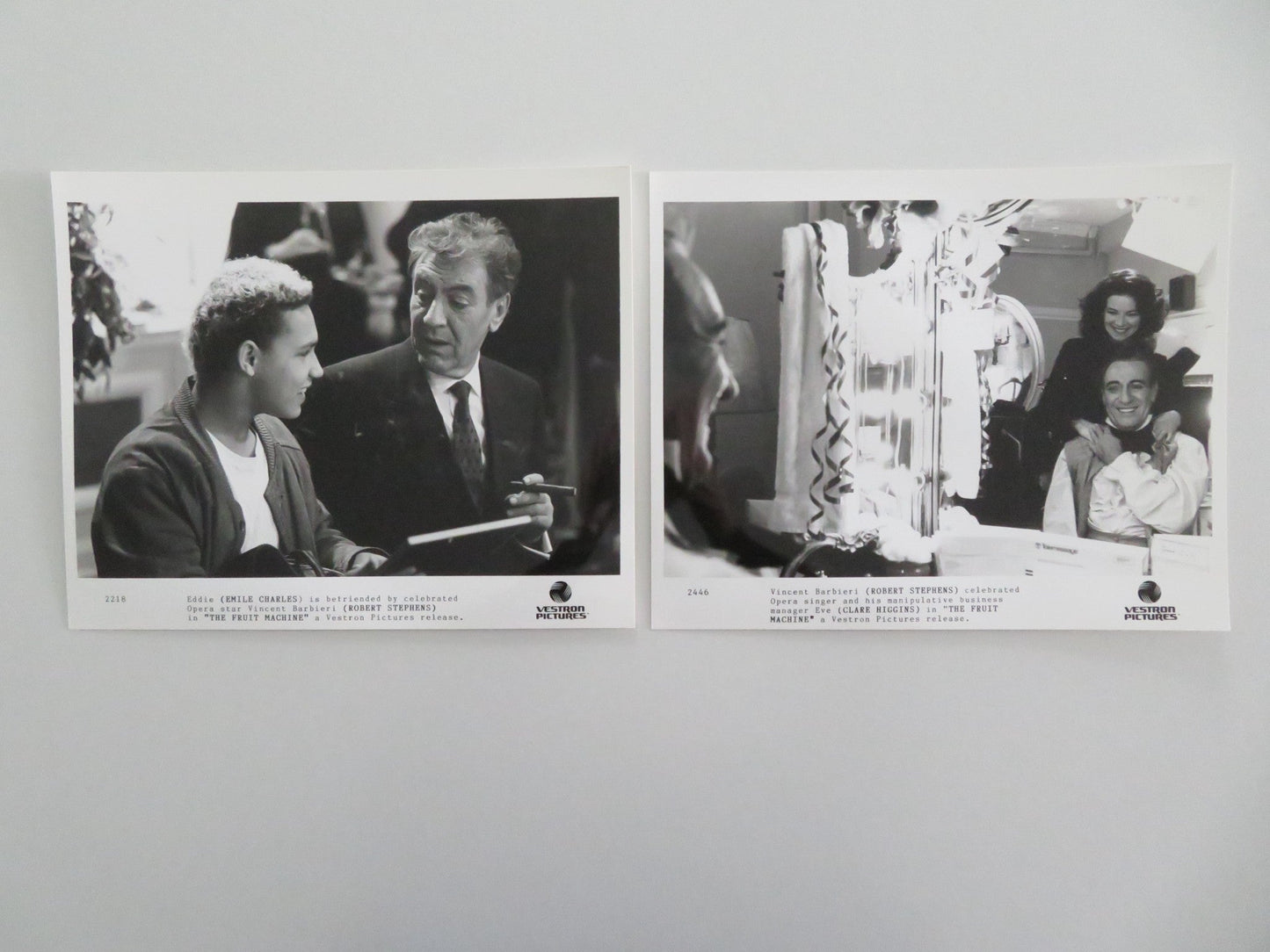 THE FRUIT MACHINE MOVIE STILL PHOTO LOT OF 12 ROBBIE COLTRANE TONY FORSYTH 1988 Movie posters