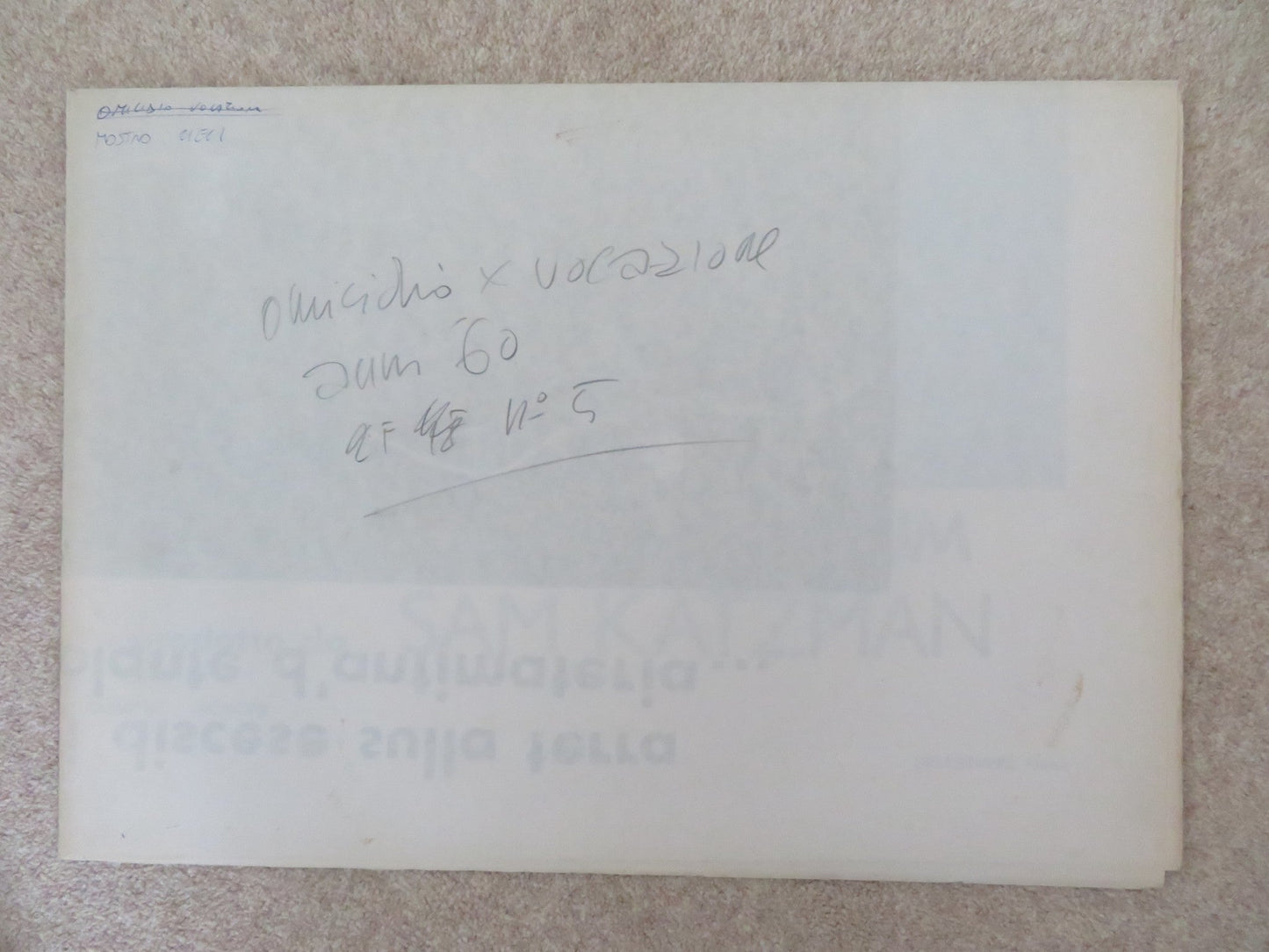 THE GIANT CLAW ITALIAN 2 FOGLIO POSTER JEFF MORROW MARA CORDAY 1957 Rendezvous Cinema Movie posters