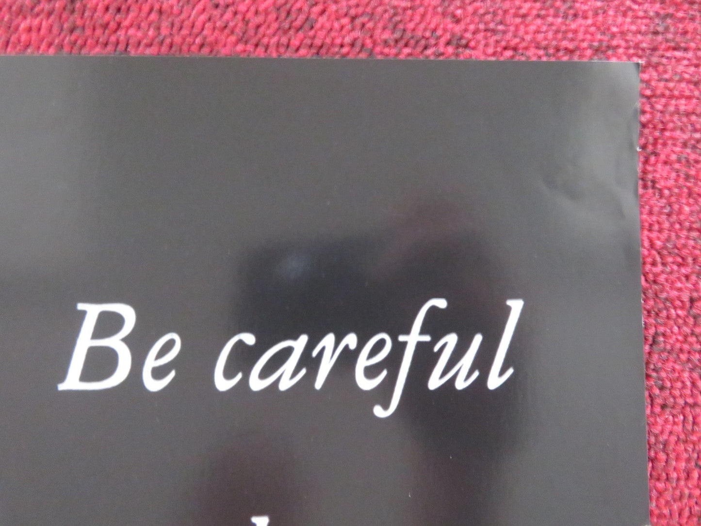 THE GLASS HOUSE VHS VIDEO POSTER DIANE LANE LEELEE SOBIESKI 2001 Rendezvous Cinema Movie posters