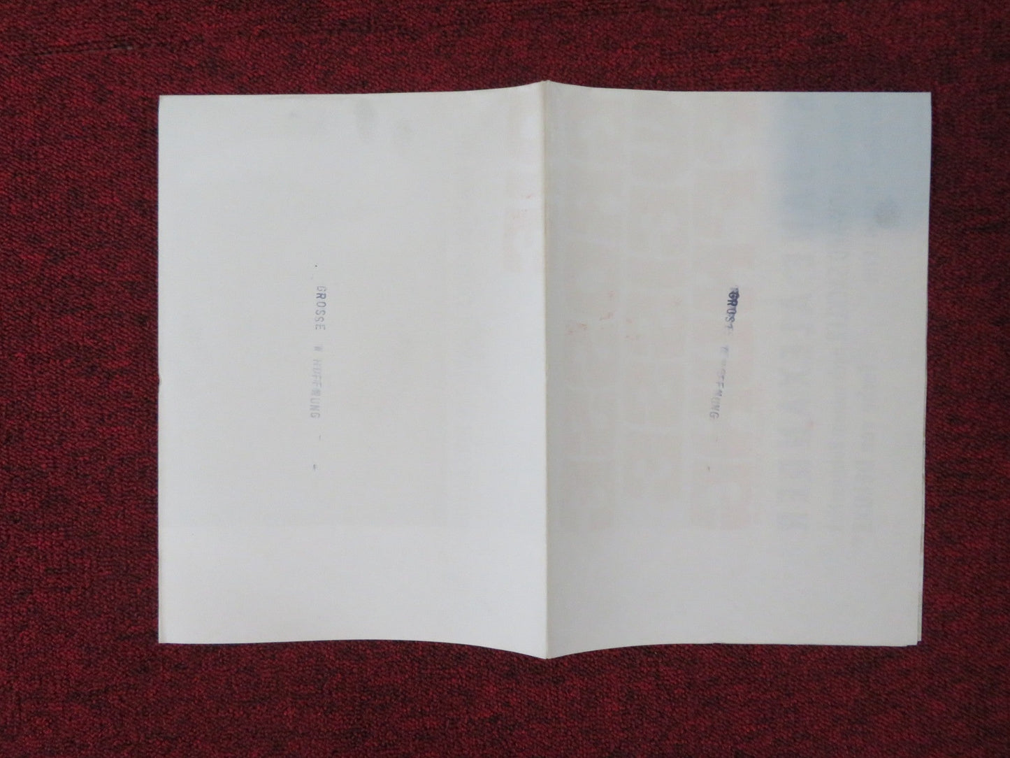 THE GREAT WHITE HOPE GERMAN A1 POSTER FOLDED JAMES EARL JONES 1970 Rendezvous Cinema Movie posters