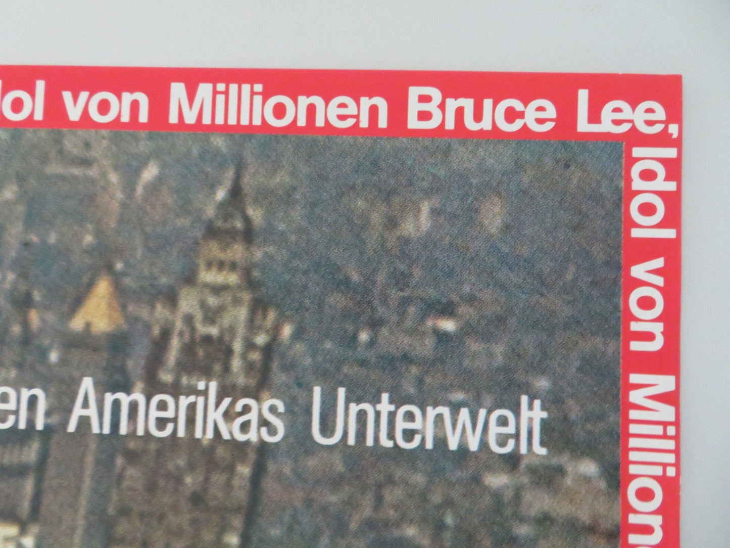 THE GREEN HORNET GERMAN A1 POSTER ROLLED BRUCE LEE VAN WILLIAMS 1975 Movie posters