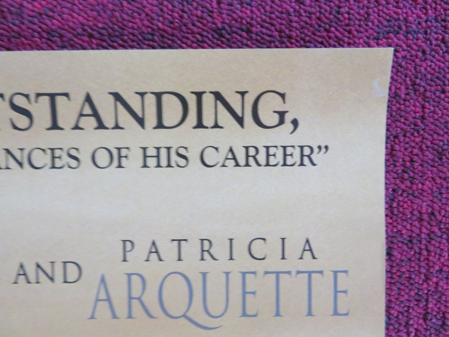 THE HI - LO COUNTRY VHS VIDEO POSTER BILLY CRUDUP WOODY HARRELSON 1998 Rendezvous Cinema Movie posters
