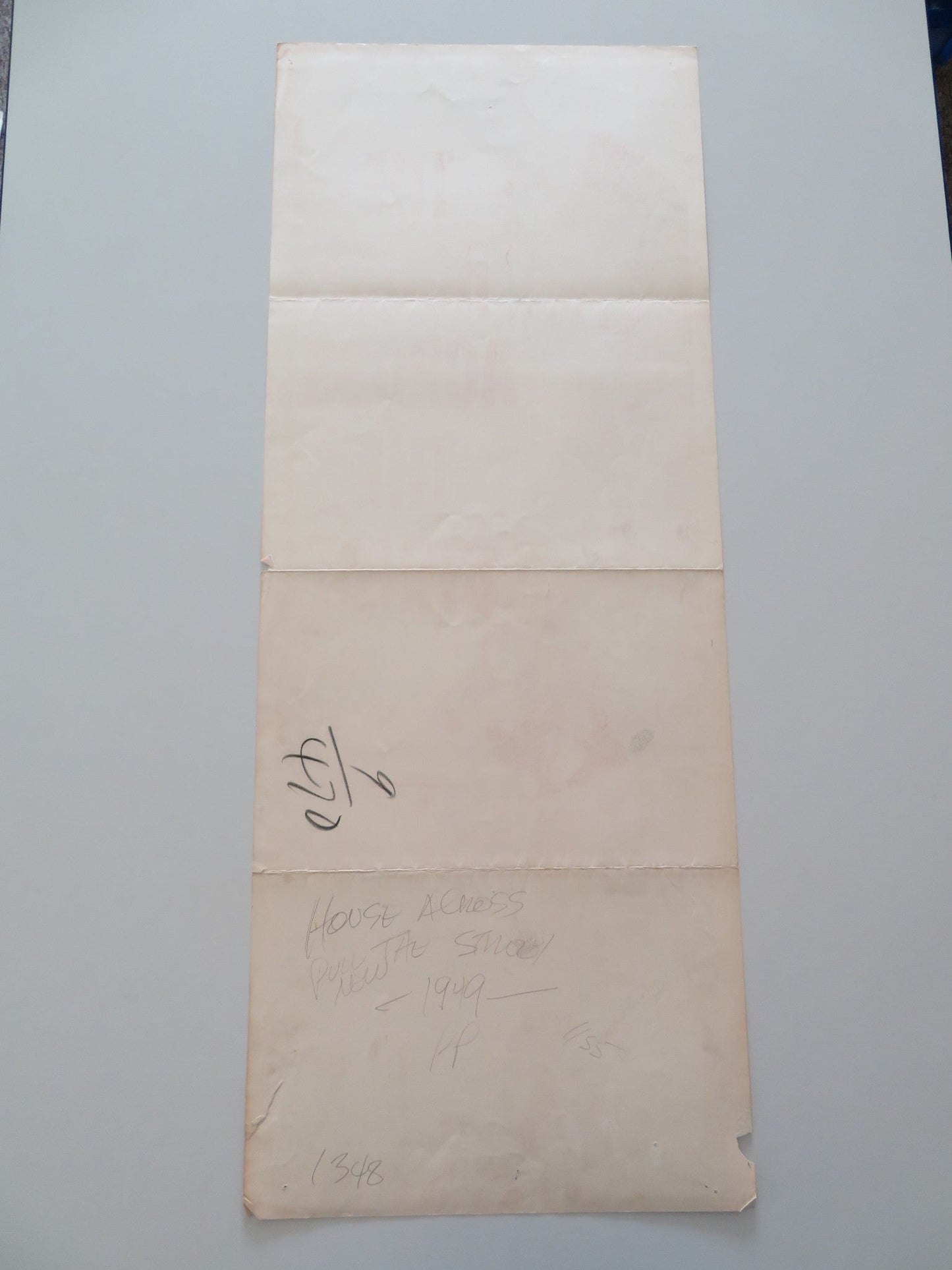 THE HOUSE ACROSS THE STREET US INSERT POSTER WAYNE MORRIS JANIS PAIGE 1949 Rendezvous Cinema Movie posters