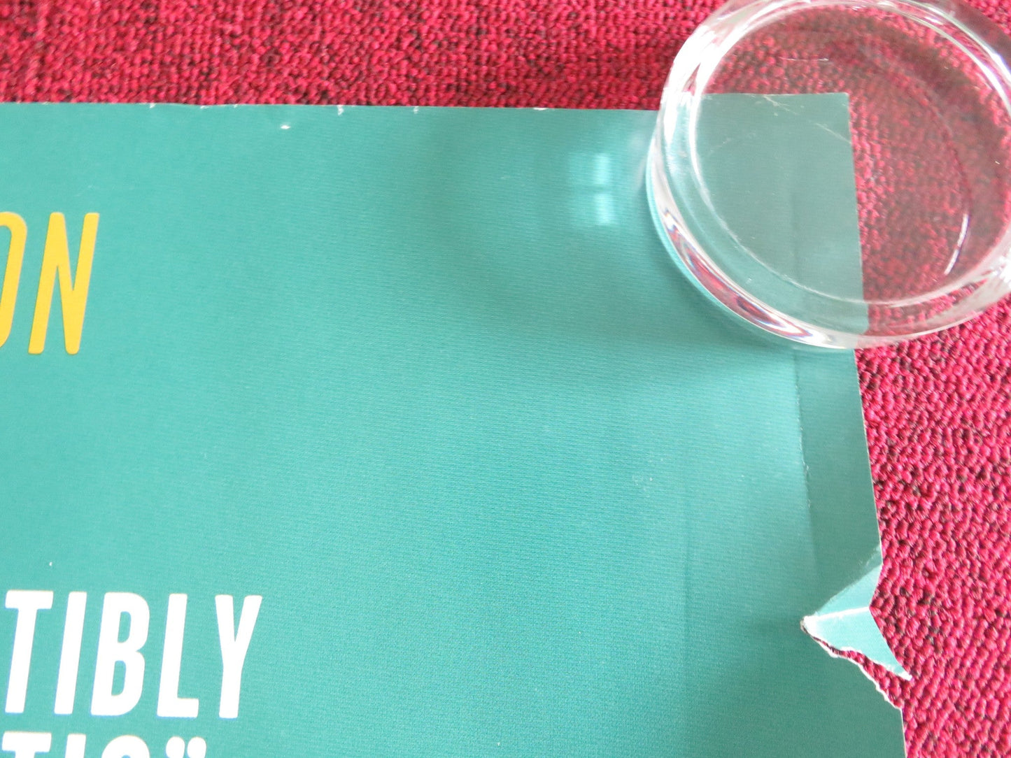 THE HUMAN VOICE UK QUAD ROLLED POSTER TILDA SWINTON AGUSTIN ALMODOVAR 2020 Rendezvous Cinema Movie posters