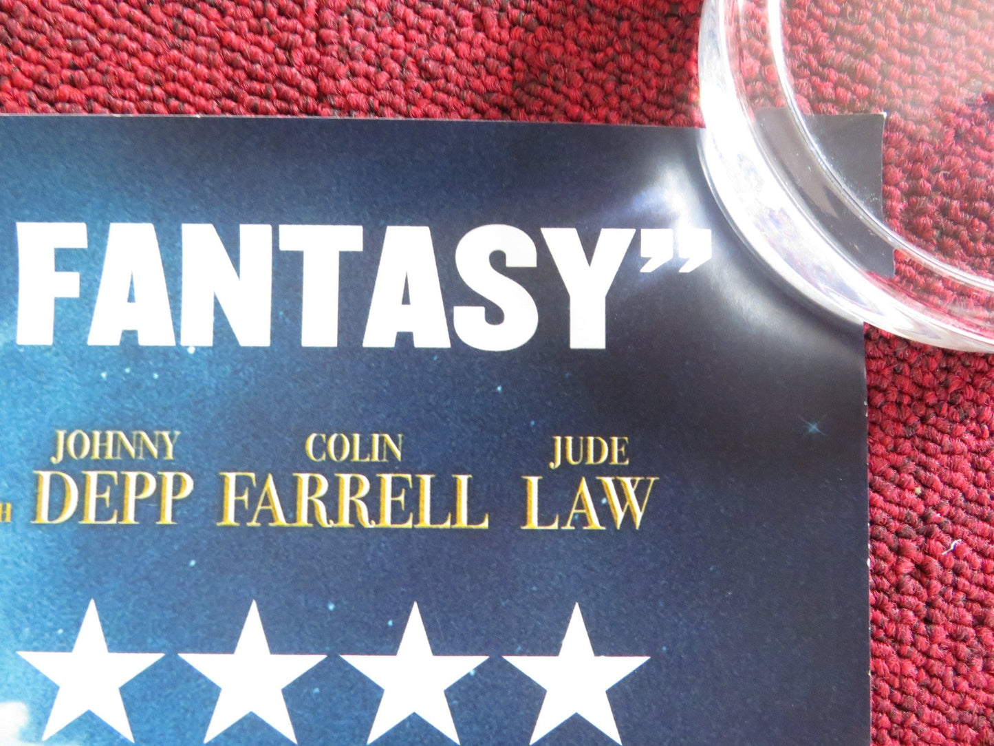 THE IMAGINARIUM OF DOCTOR PARNASSUS VHS VIDEO POSTER HEATH LEDGER P. FAITH 2009 Rendezvous Cinema Movie posters