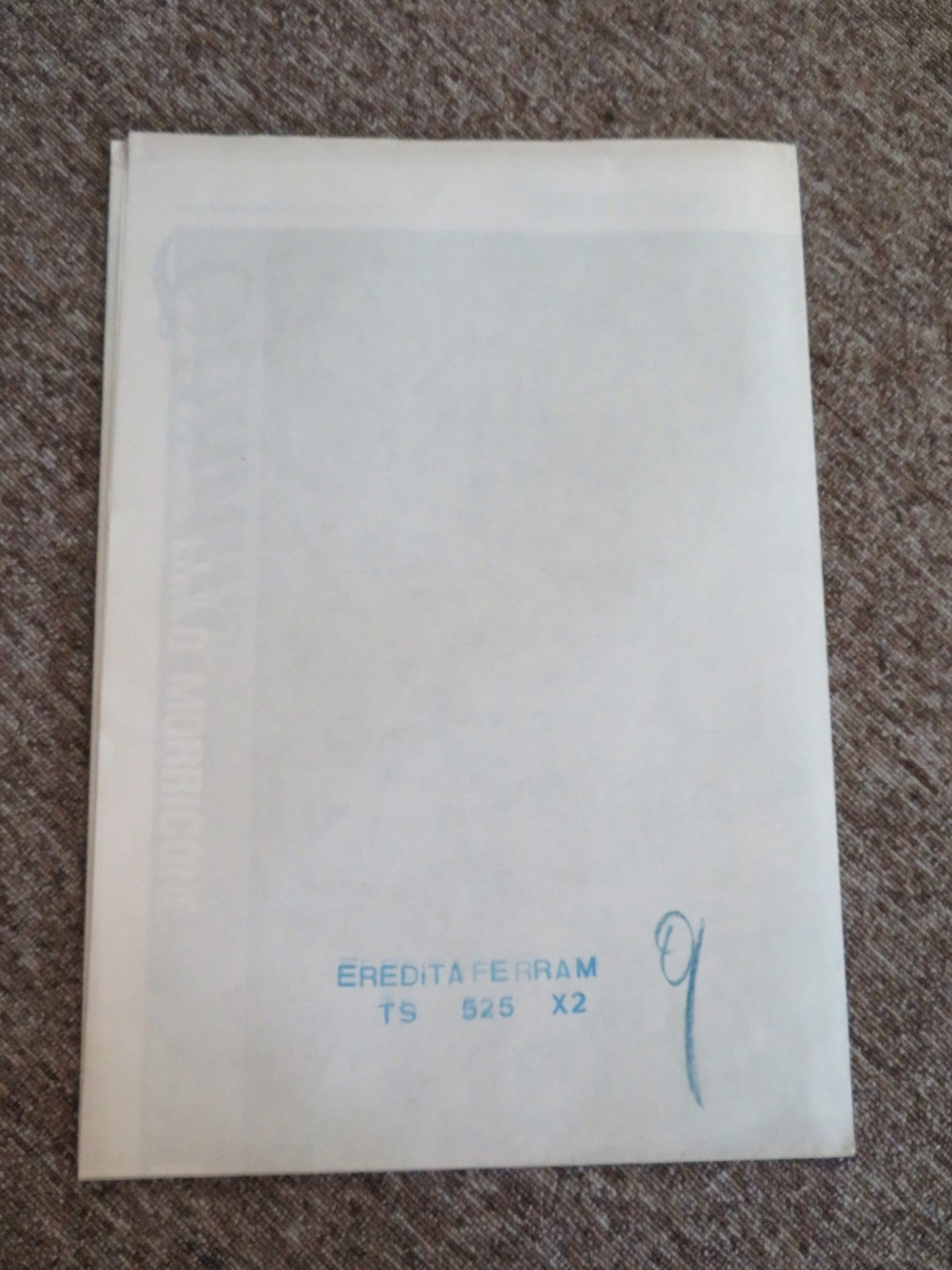 THE INHERITANCE ITALIAN 2 FOGLIO POSTER ANTHONY QUINN FABIO TESTI 1976 Rendezvous Cinema Movie posters