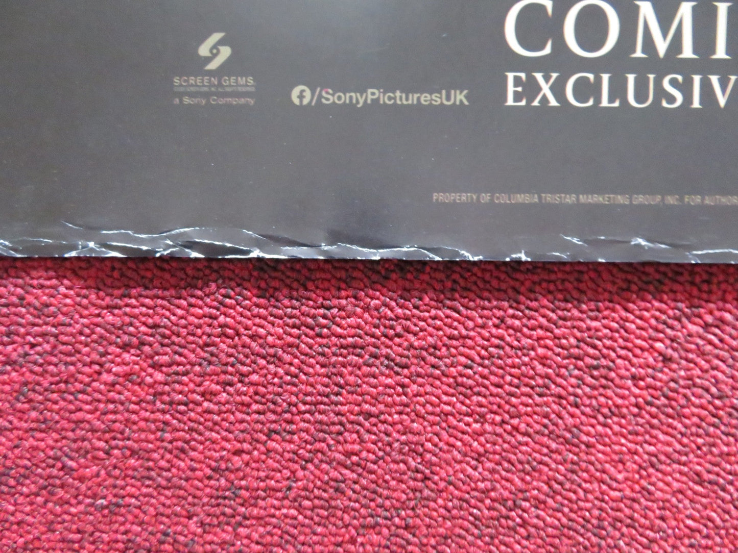 THE INVITATION UK QUAD ROLLED POSTER NATHALIE EMMANUEL THOMAS DOHERTY 2022 Rendezvous Cinema Movie posters