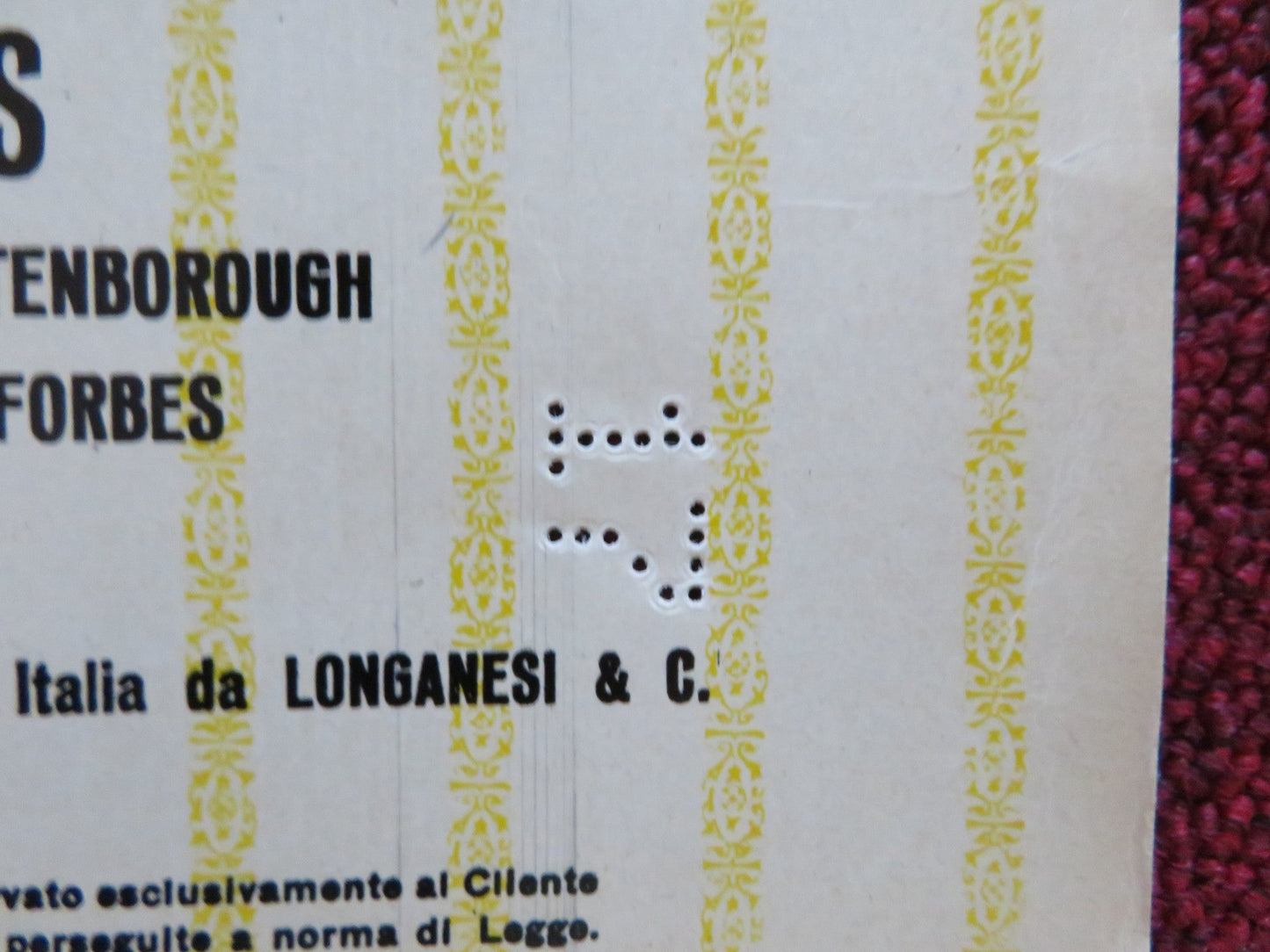 THE L - SHAPED ROOM - H ITALIAN FOTOBUSTA POSTER LESLIE CARON TOM BELL 1962 Rendezvous Cinema Movie posters