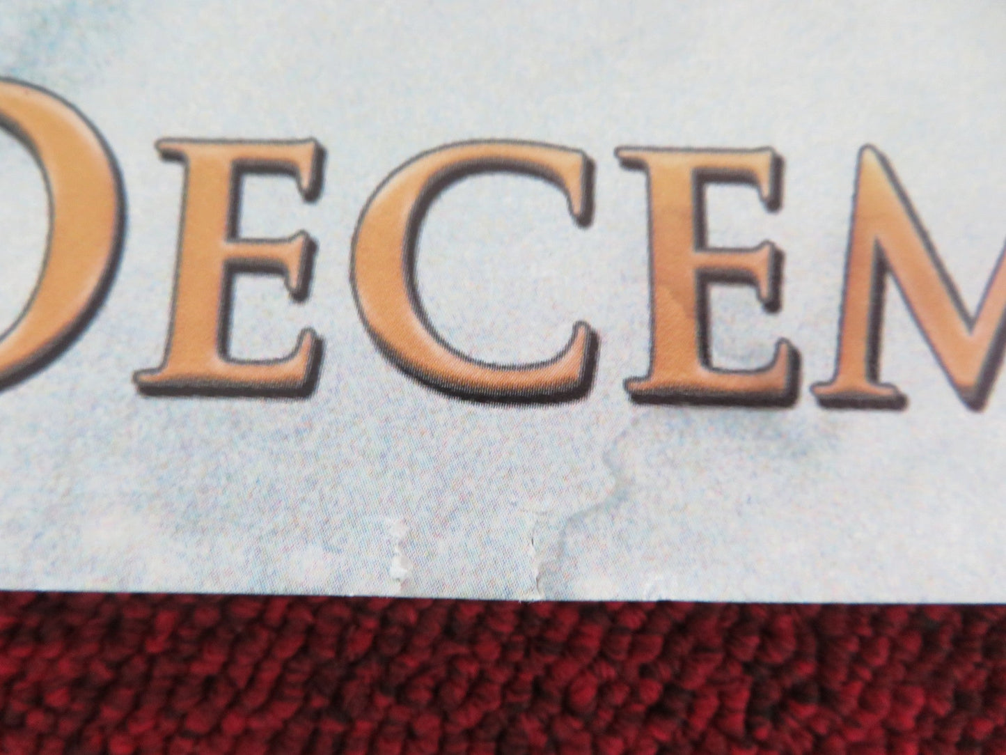 THE LION, THE WITCH AND THE WARDROBE UK QUAD ROLLED POSTER DISNEY SWINTON 2005 Movie posters