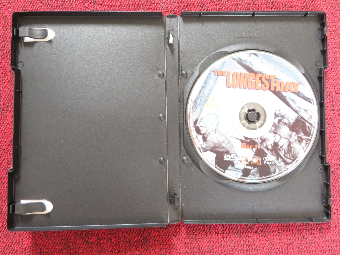 THE LONGEST DAY (DVD) EDDIE ALBERT KEN ANNAKIN 1962 REGION 2 WAR D - DAY Rendezvous Cinema Movie posters