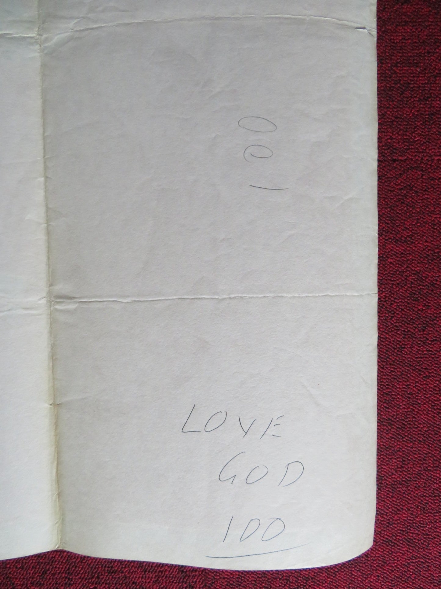 THE LOVE GOD? UK QUAD ROLLED POSTER DON KNOTTS ANNDE FRANCIS 1969 Rendezvous Cinema Movie posters