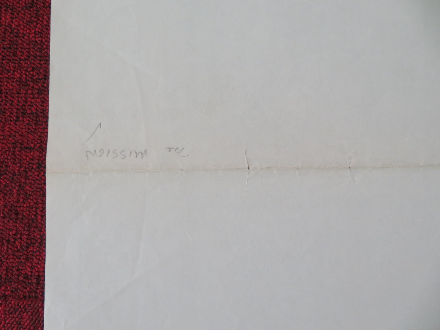 THE MISSION SPANISH POSTER ROLLED ROBERT DE NIRO JEREMY IRONS 1986 Movie posters