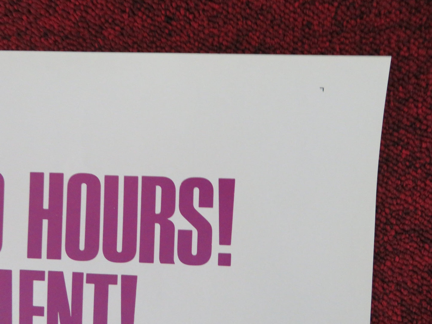 THE NEW HOUSE ON THE LEFT US TRI - FOLDED ONE SHEET ROLLED POSTER KAY BEAL 1975 Movie posters