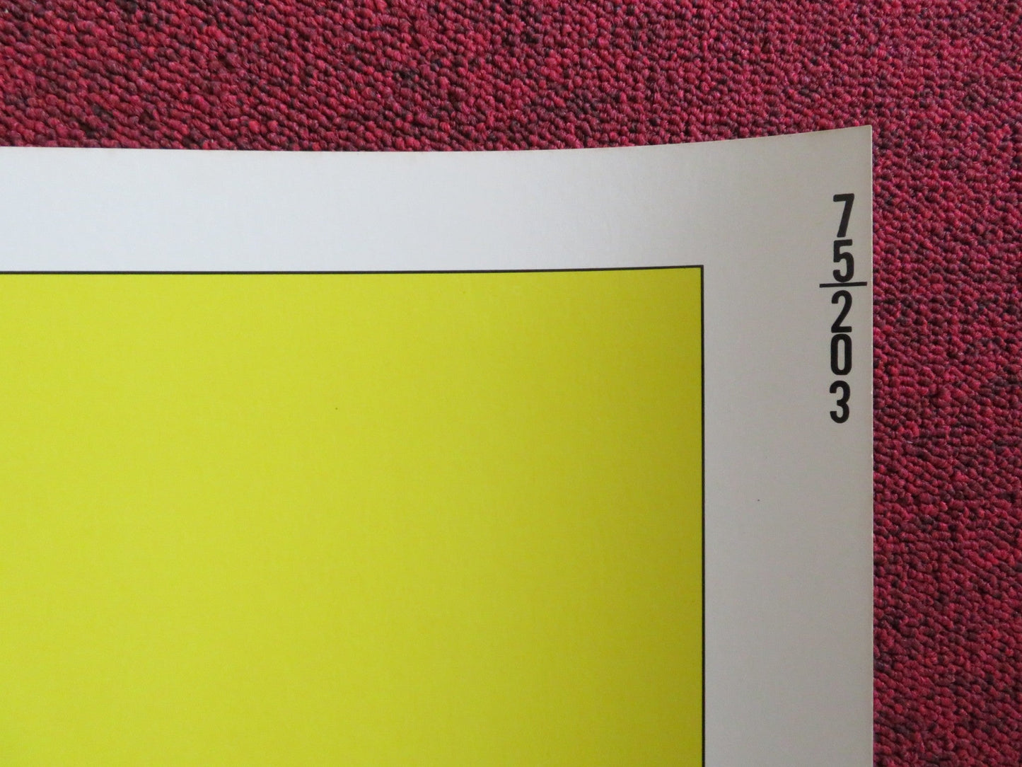 THE NIGHT CALLER US HALF SHEET (22"x 28") POSTER JEAN - PAUL BELMONDO DENNER 1975 Rendezvous Cinema Movie posters