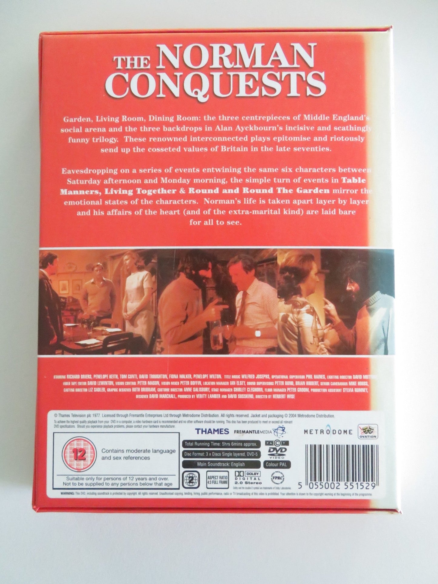The Norman Conquests (DVD BoxSet) Alan Ayckbourn Richard Briers 1977 Region 2 Movie posters