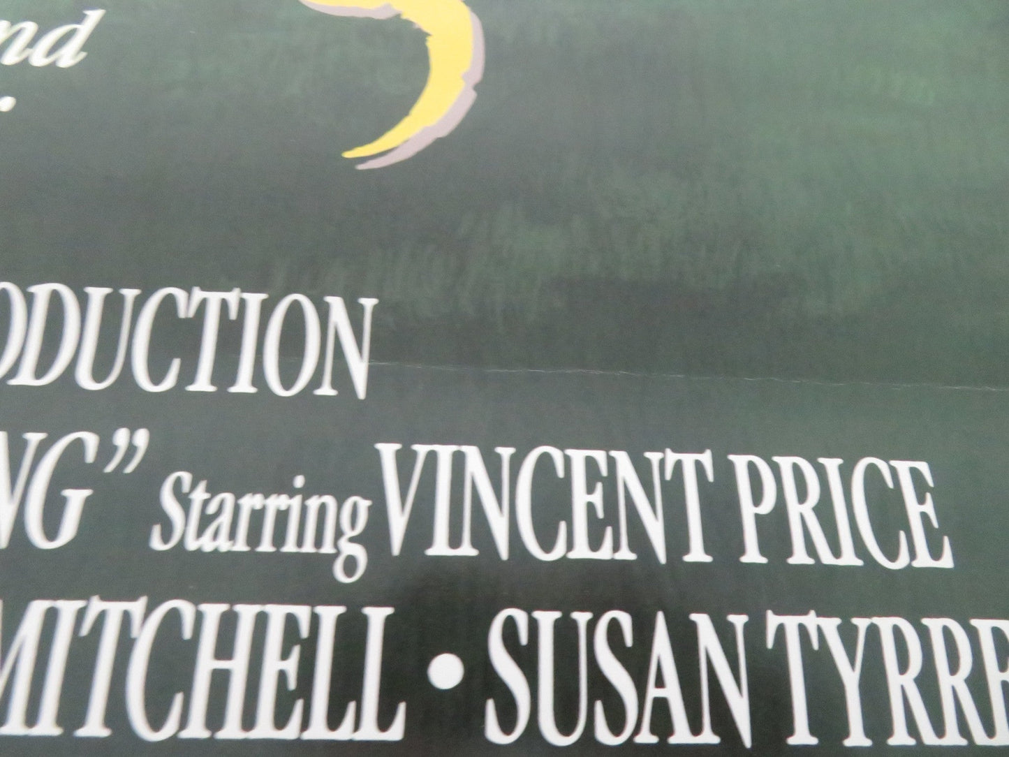 THE OFFSPRING ONE SHEET ROLLED POSTER VINCENT PRICE CLU GULAGER 1987 Movie posters