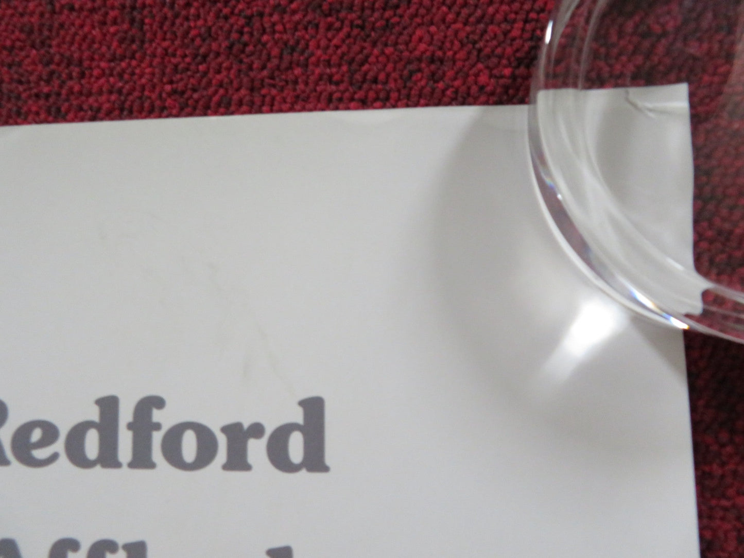 THE OLD MAN & THE GUN UK QUAD ROLLED POSTER ROBERT REDFORD CASEY AFFLECK 2018 Rendezvous Cinema Movie posters