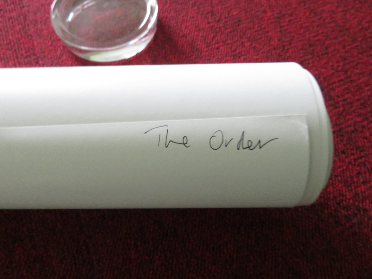 THE ORDER UK QUAD ROLLED POSTER JUDE LAW MARC MARON 2024 Rendezvous Cinema Movie posters