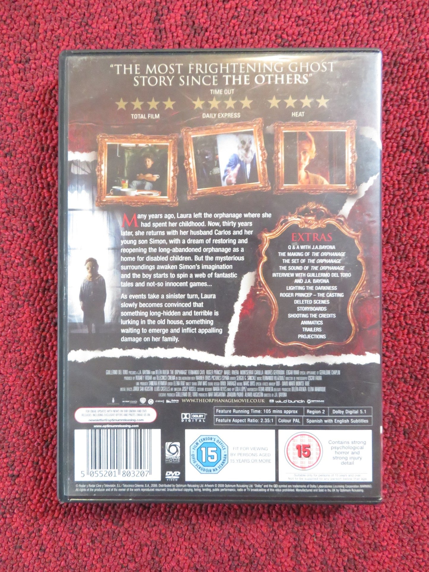 THE ORPHANAGE (DVD) BELEN RUEDA FERNANDO CAYO 2007 REGION 2 Rendezvous Cinema Movie posters