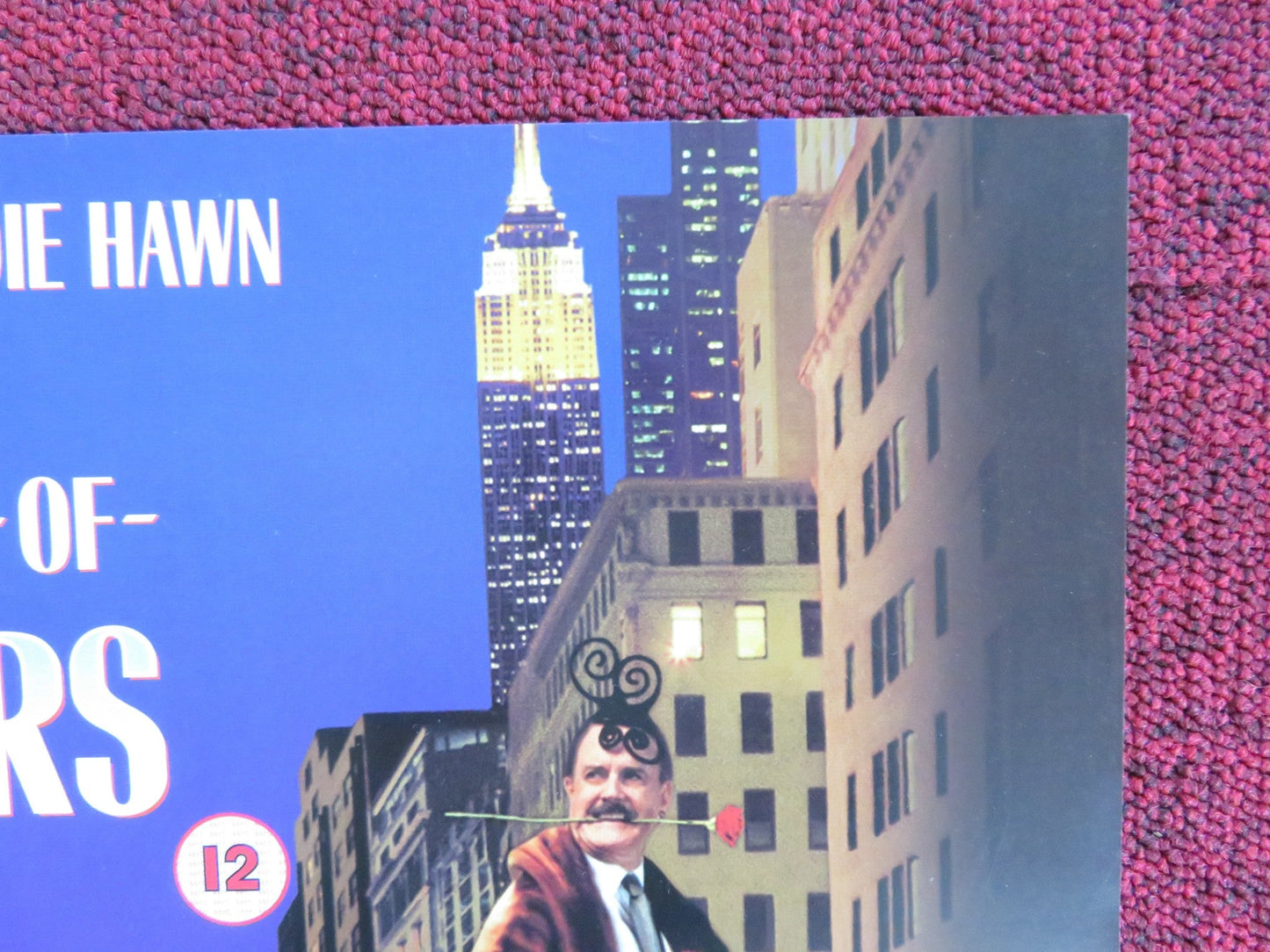 THE OUT OF TOWNERS VHS VIDEO POSTER STEVE MARTIN GOLDIE HAWN 1999 Rendezvous Cinema Movie posters