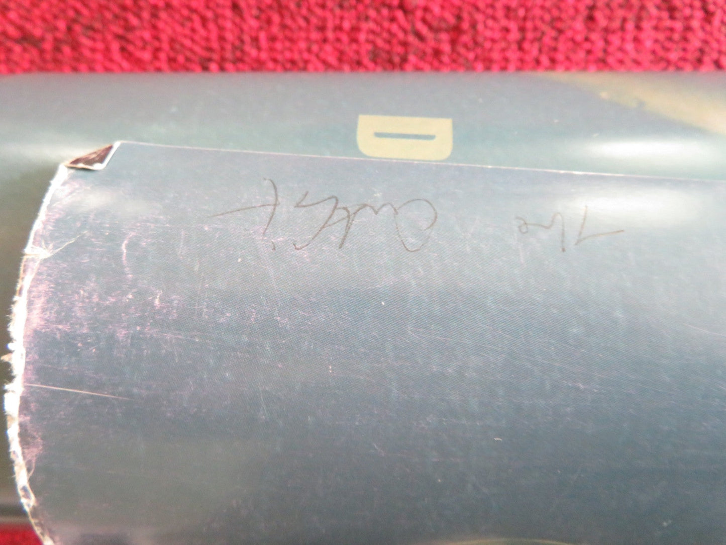 THE OUTFIT UK QUAD ROLLED POSTER MARK RYLANCE ZOEY DEUTCH 2022 Rendezvous Cinema Movie posters