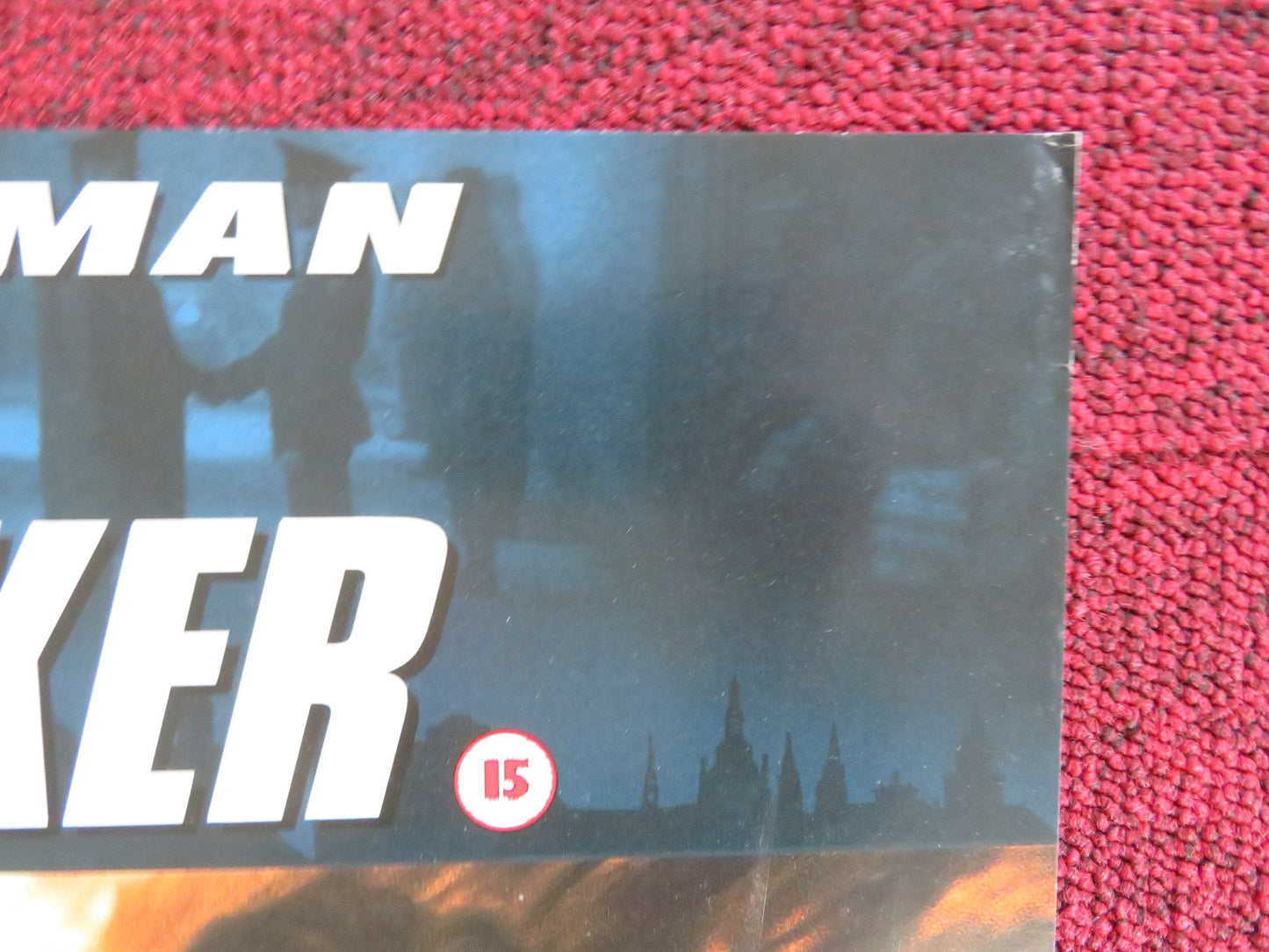 THE PEACEMAKER VHS VIDEO POSTER GEORGE CLOONEY NICOLE KIDMAN 1997 Rendezvous Cinema Movie posters