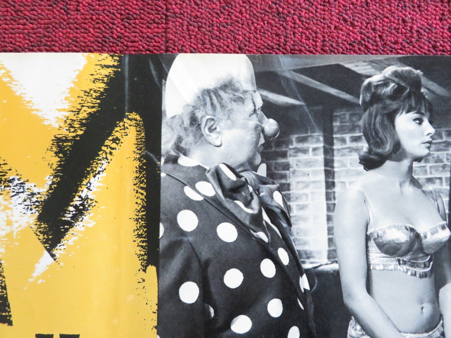 THE PHANTOM OF SOHO - F ITALIAN FOTOBUSTA POSTER DIETER BORSCHE B. RUTTING 1964 Rendezvous Cinema Movie posters