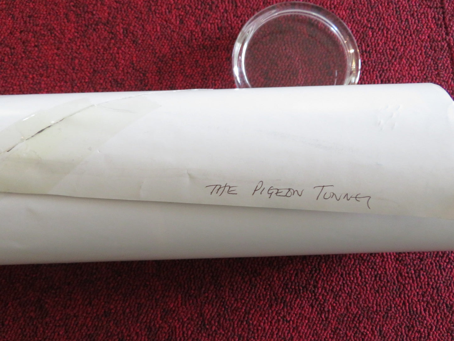 THE PIGEON TUNNEL UK QUAD ROLLED POSTER JAKE DOVE CHARLOTTE HAMBLIN 2023 Rendezvous Cinema Movie posters