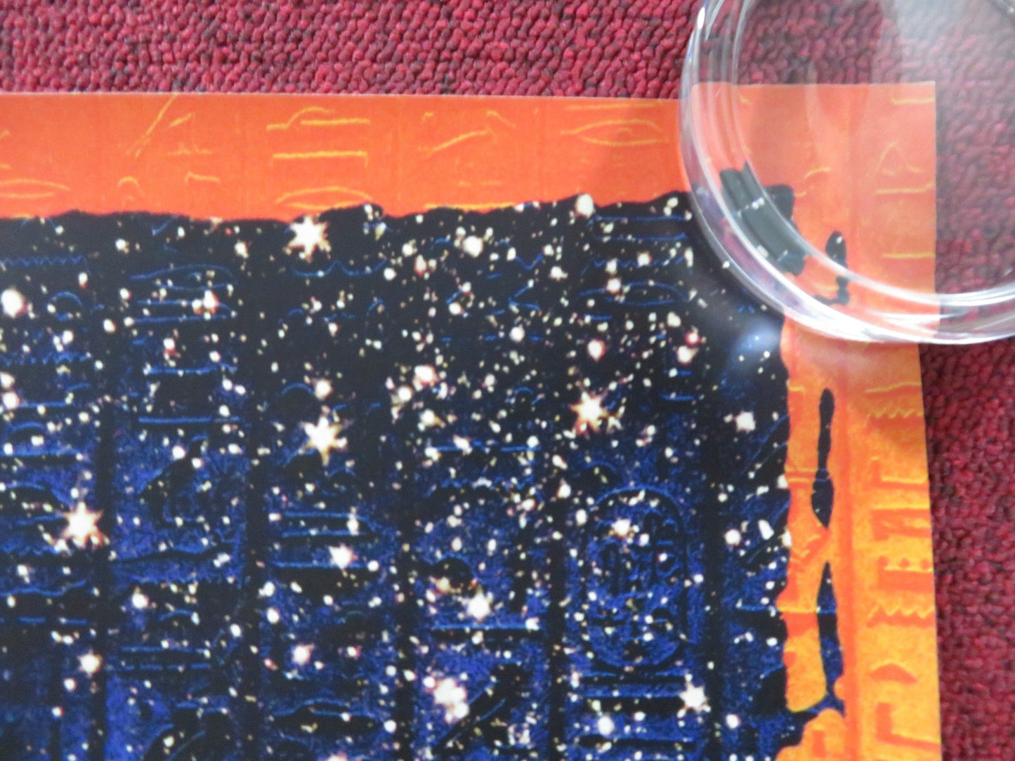 THE PRINCE OF EGYPT: LIVE FROM THE WEST END UK QUAD ROLLED POSTER L. BRADY 2023 Rendezvous Cinema Movie posters