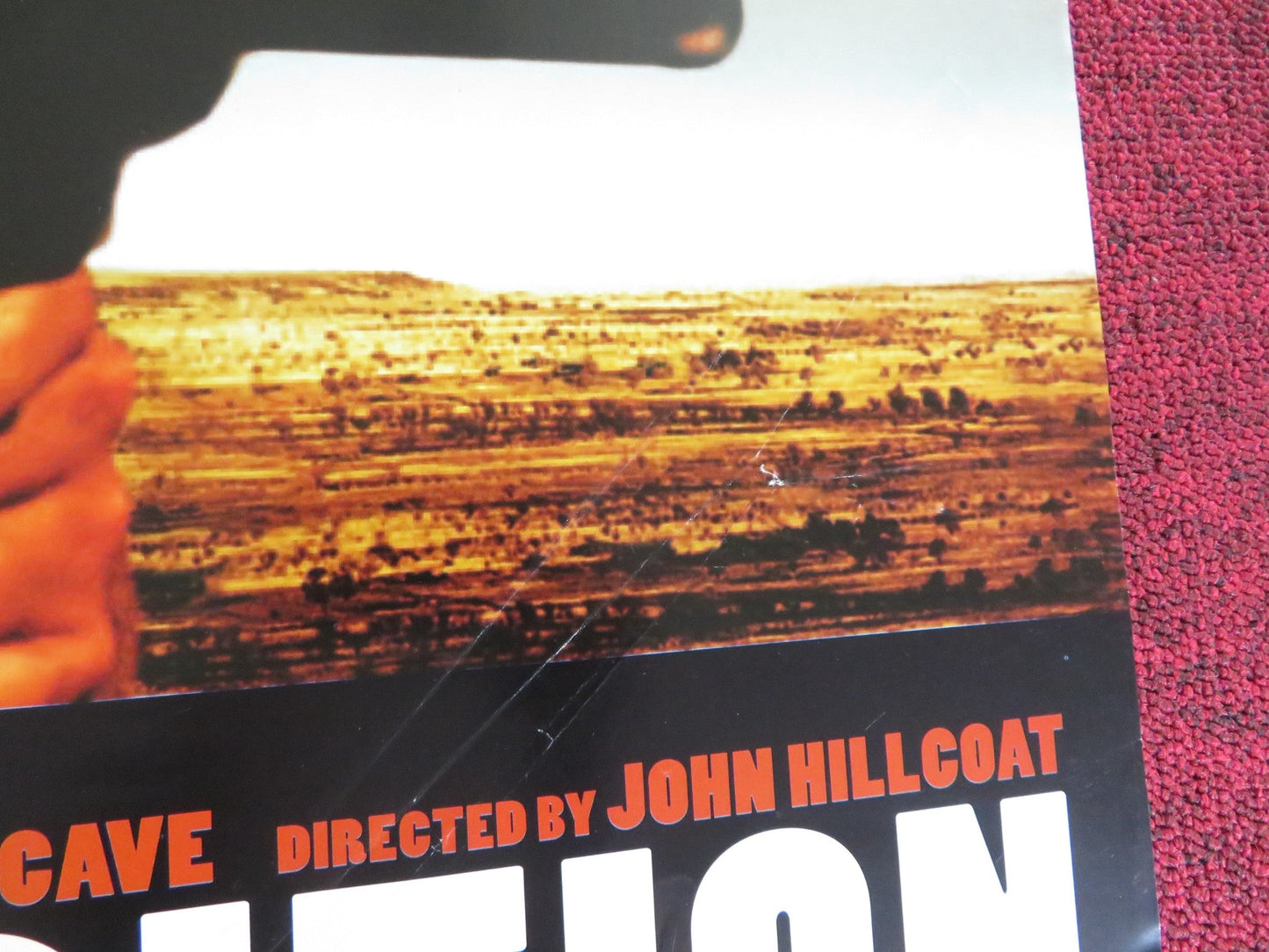 THE PROPOSITION VHS VIDEO POSTER GUY PEARCE RAY WINSTONE 2005 Rendezvous Cinema Movie posters