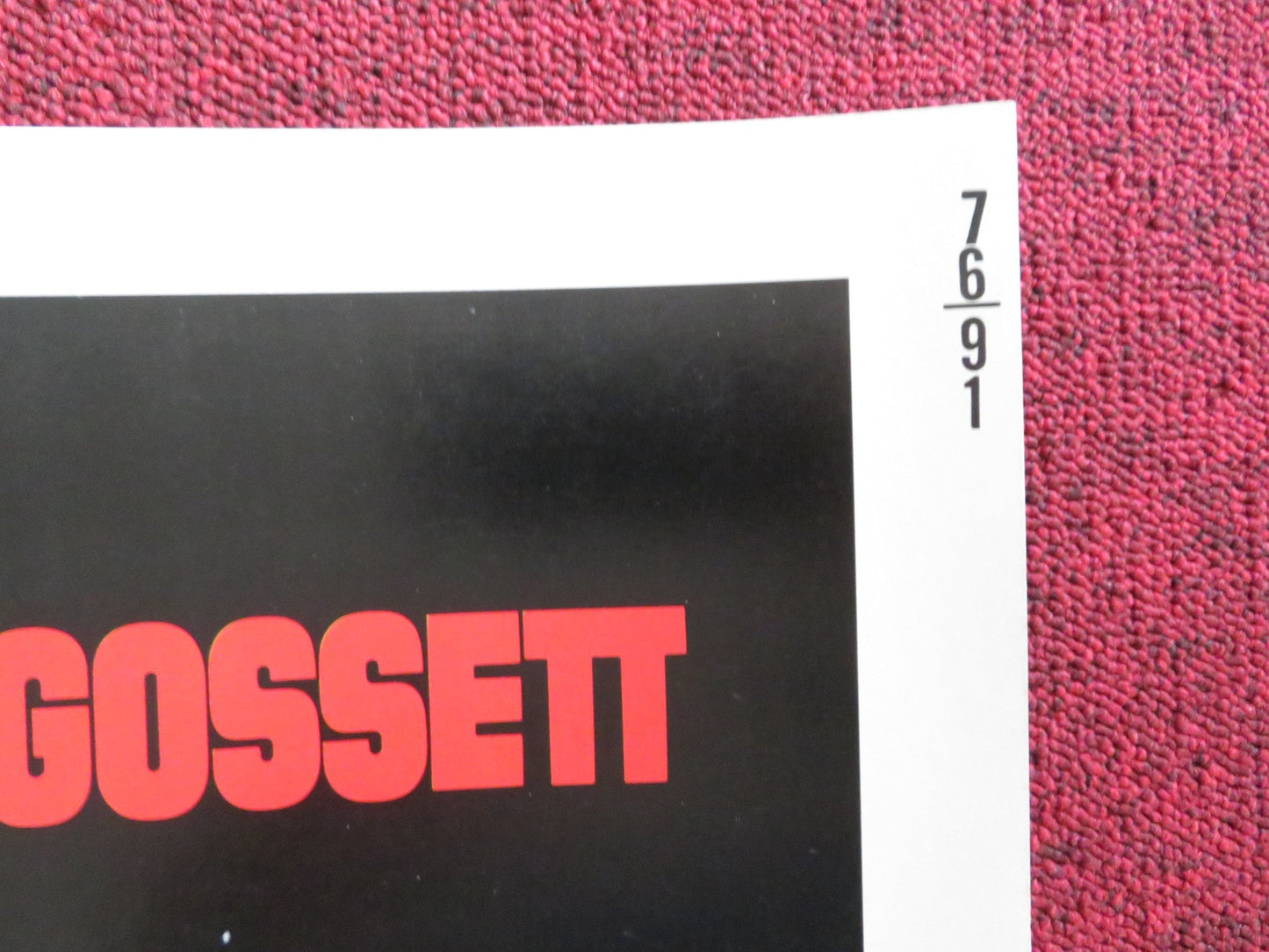 THE RIVER NIGER US HALF SHEET (22"x 28") POSTER JAMES EARL JONES C. TYSON 1976 Rendezvous Cinema Movie posters