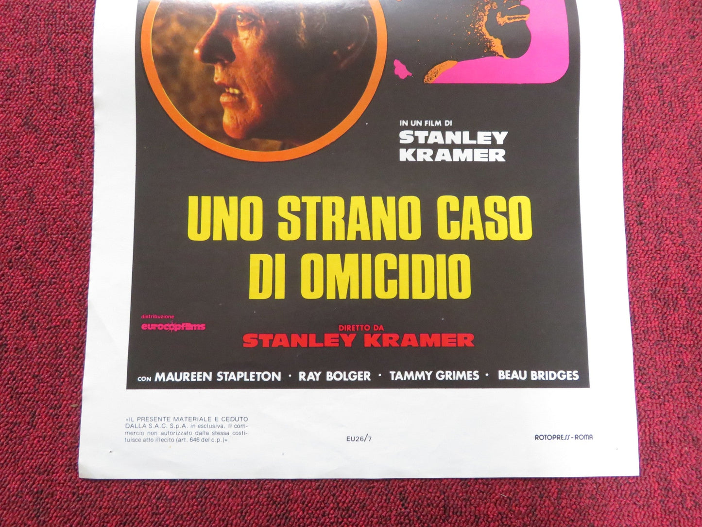THE RUNNER STUMBLES ITALIAN LOCANDINA POSTER DICK VAN DYKE KATHLEEN QUINLAY 1979 Rendezvous Cinema Movie posters