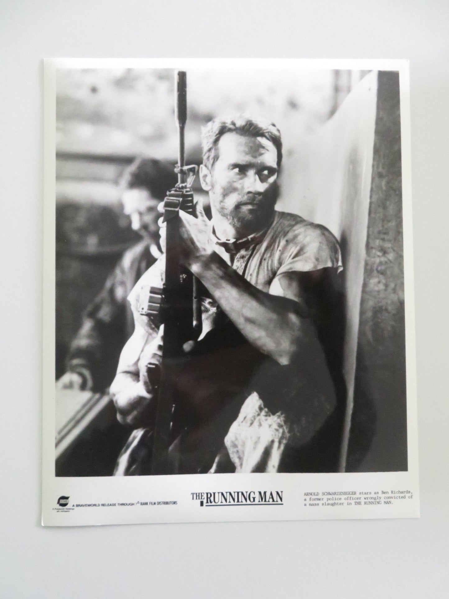 THE RUNNING MAN MOVIE STILL PHOTO LOT OF 10 ARNOLD SCHWARZENEGGER Y. KOTTO 1987 Movie posters
