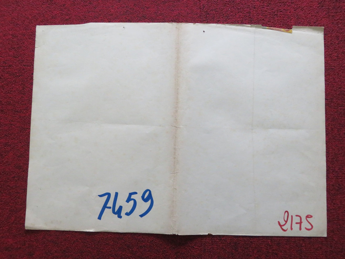 THE SEVEN TASKS OF ALI BABA - A ITALIAN FOTOBUSTA POSTER ROD FLASH CORTEZ 1962 Rendezvous Cinema Movie posters