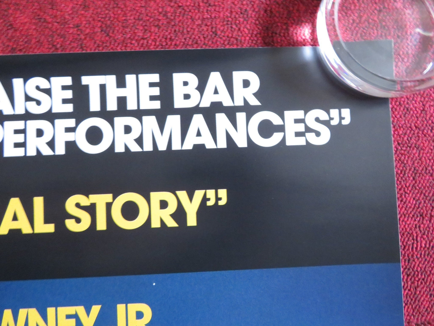 THE SOLOIST US ONE SHEET ROLLED POSTER JAMIE FOXX ROBERT DOWNEY JR. 2009 Rendezvous Cinema Movie posters