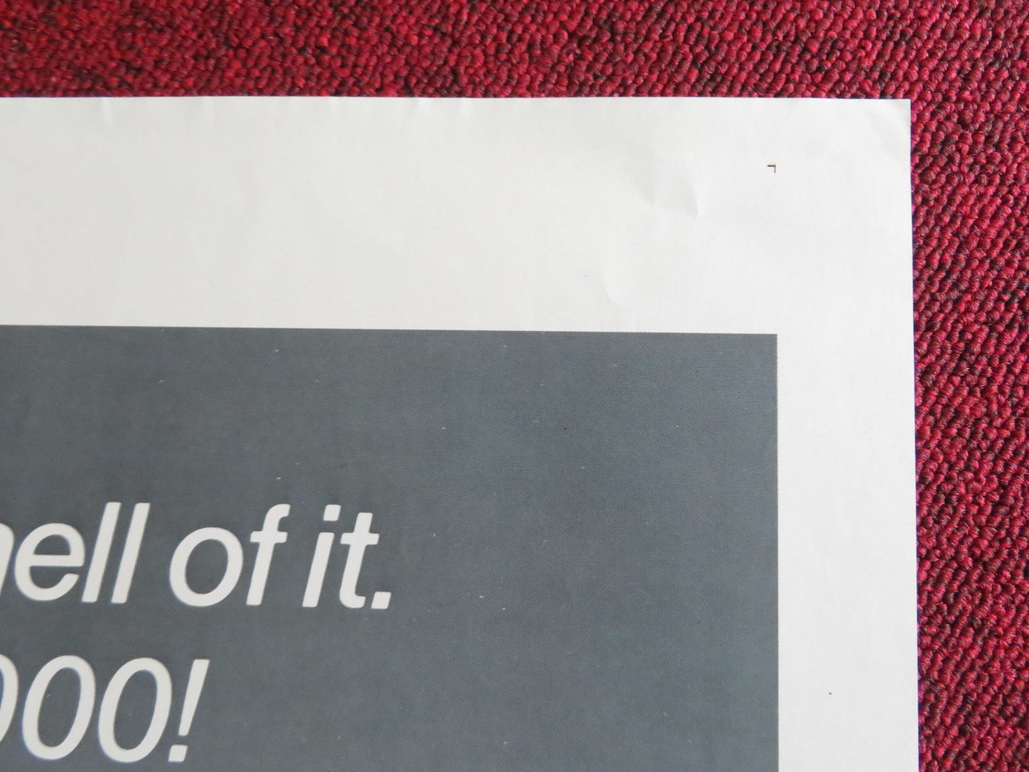 THE SQUEEZE FOLDED US ONE SHEET POSTER STACY KEACH DAVID HEMMINGS E. FOX 1977 Rendezvous Cinema Movie posters