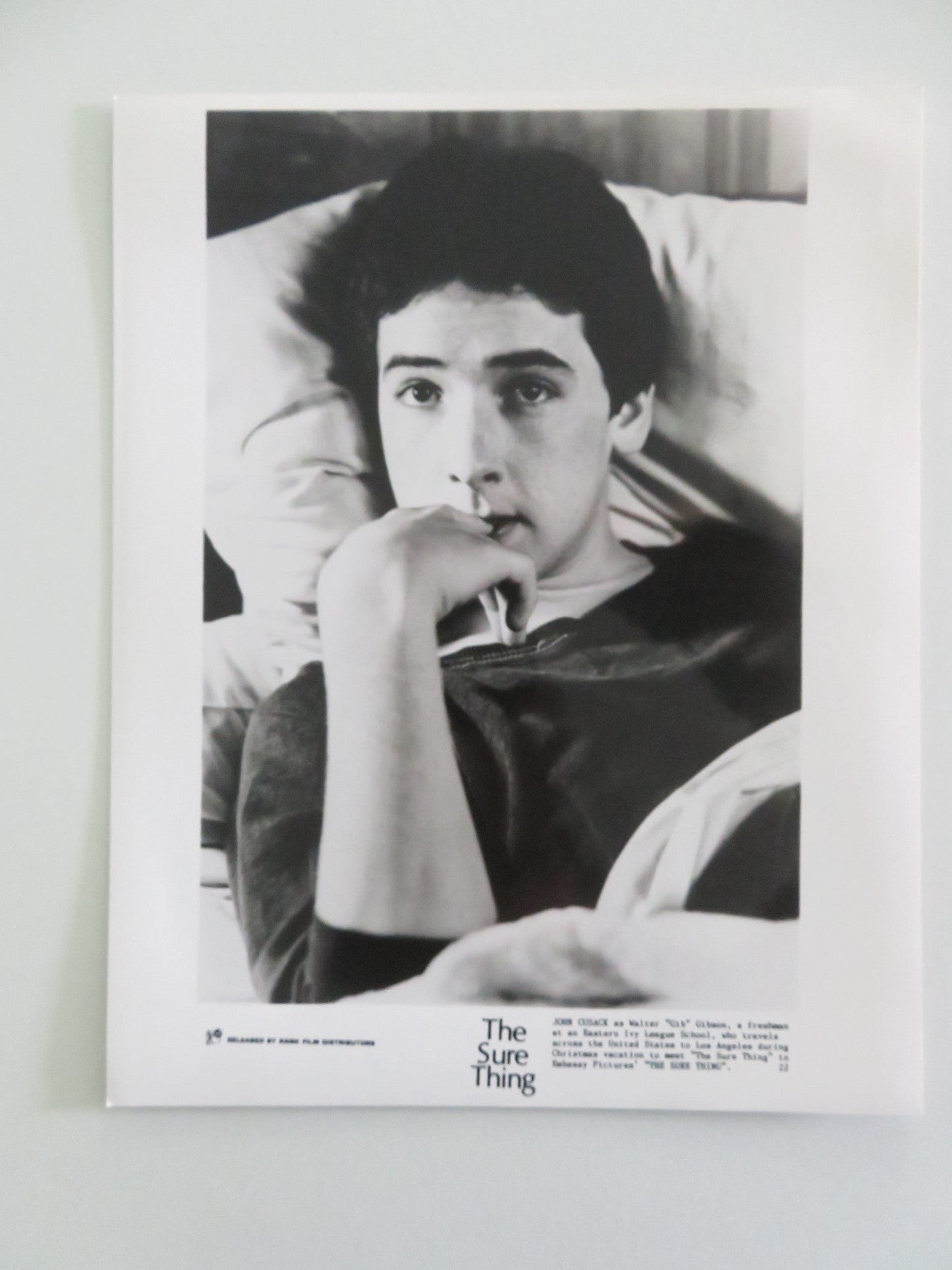 THE SURE THING MOVIE STILL PHOTO LOT OF 3 JOHN CUSACK DAPHNE ZUNIGA 1985 Movie posters